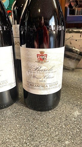 Piemonte Barolo Alessandria Silvio Brico Chiesa 2015