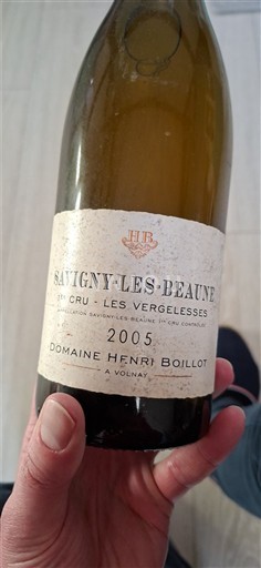 Bourgogne Savigny-lès-beaune Premier Cru Domaine Henri Boillot Les Vergelesses 2005