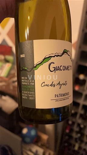 Korsika Patrimonio Domaine Giacometti Cru des Agriate 2022