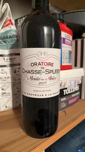 Bordeaux Moulis-en-Médoc Oratoire de Chasse-Spleen 2017