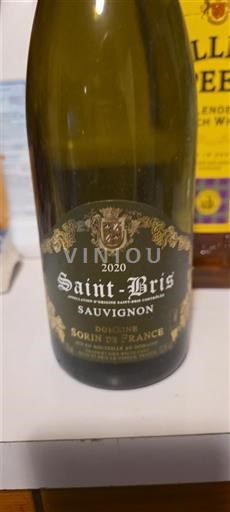 Burgundy Saint-Bris Sorin du France 2020