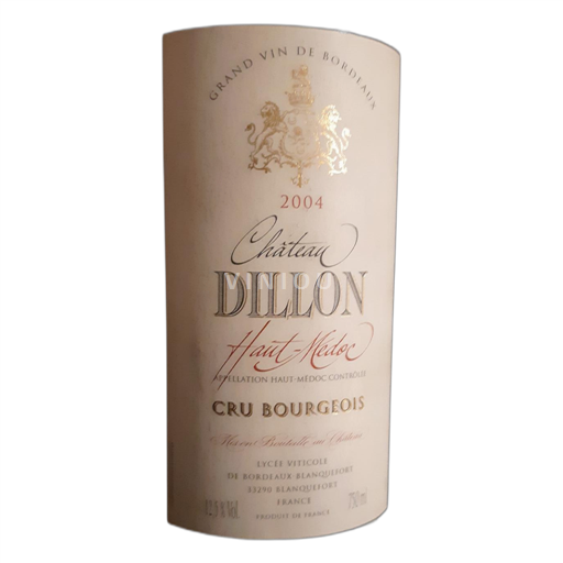 Bordeaux Haut-Médoc Château Dillon 2004
