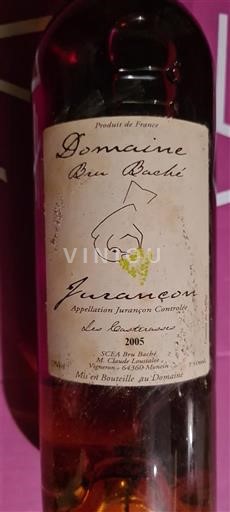Sydvestfrankrig Jurançon Domaine Bru Baché Les Casterasses 2005