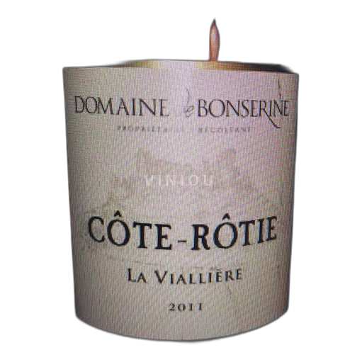 Wijnen Rouge sec La Viallière Domaine Bonserine 2011 Frankrijk Rhônevallei Côte-rôtie AOC