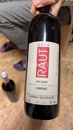 Víno Rouge sec RAUT Clemens Waldthaler 2016 Itálie Tridentsko-Horní Adiže Horní Adiže DOC