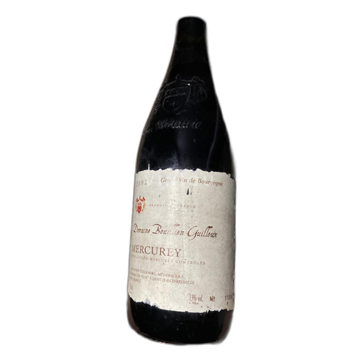 Bourgogne Mercurey Domaine Bouhillion Guilloux 2002