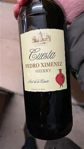 Andalucía No especificado Cuesta Pedro Ximenez Sin añada