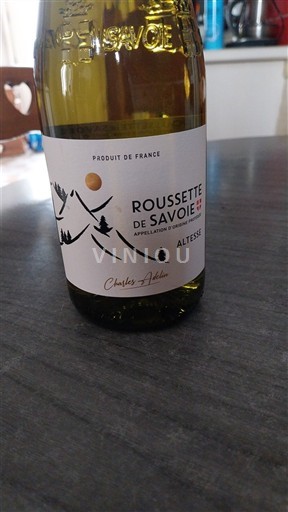 Savoja i Bugej Roussette de Savoja Charles Adelin 2023 Non Millésimé