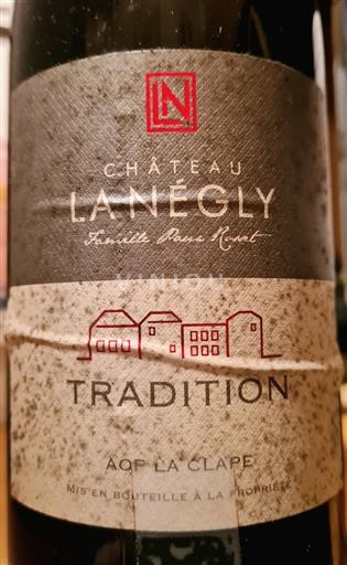 Languedoque La Clape Château Lanégly tradition La clape 2016