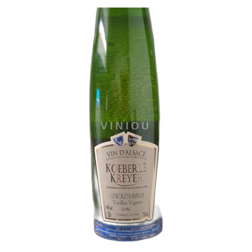 Alsace Ospecificerad Koebelé Kreyer Vieilles Vignes 2015