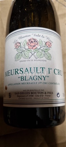 Burgundy Unspecified Premier Cru Gilles Bouton & Fils Blagny 2017