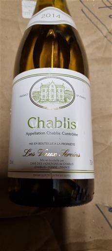 Borgoña Chablis Cave des Vignerons de Chablis Les Vieux Foulons 2014