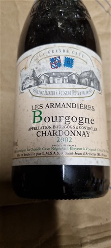 Бургундія Вольне La Grande Cave Les Armandières 2002