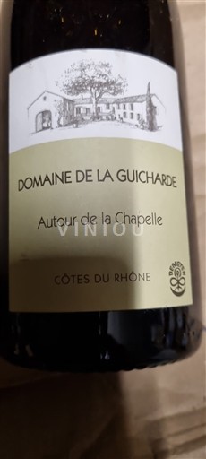 Rhônetal Côtes du Rhône Domaine La Guicharde Autour de la Chapelle 2017