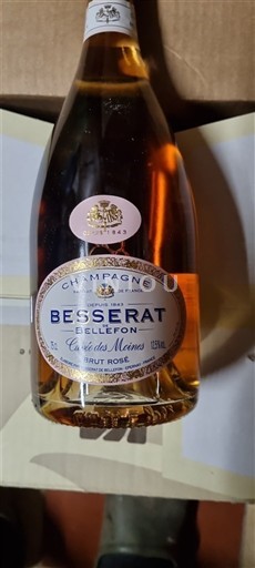 Champagne Besserat de Bellefon des Moines Brut Rosé 2016