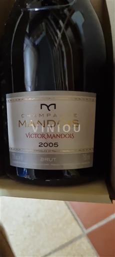 Šampanja Šampanjec Mandois Victor Mandois 2005