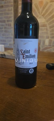 Bordeaux Saint-Émilion Grand Vin de Bordeaux 2024