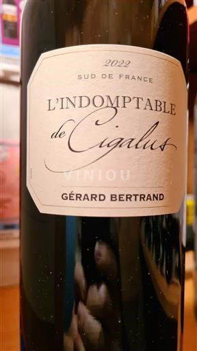 Rượu vang Rouge sec l'Indomptable de Cigalus Domaine Cigalus 2022 Pháp Languedoc và Roussillon Vùng đất Oc IGP