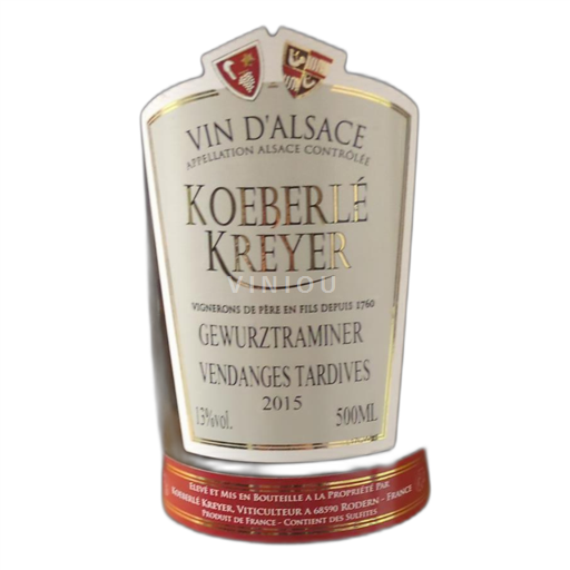 Alsace Koeberlé Kreyer 2015