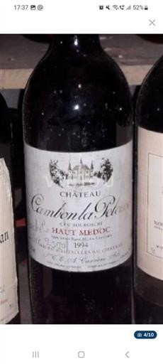 Bordeaux Haut-Médoc Château Cambon la Pelouse 1994