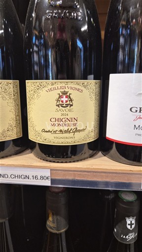 Savoie og Bugey Chignin Chignin Vieilles Vignes 2021