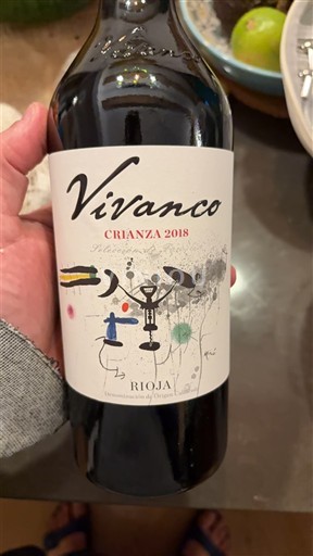 La Rioja Rioja Vivanco Crianza 2018