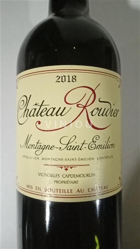 Burdeos Montagne-Saint-Émilion Château Roudier 2018