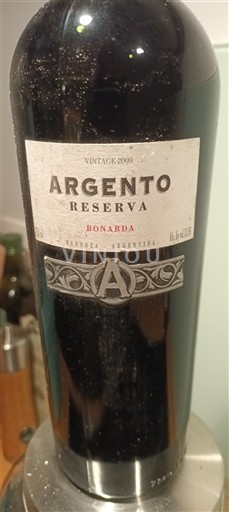 Mendoza Argento Reserva 2009