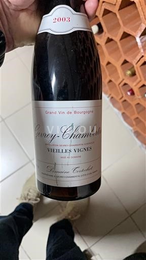 Bourgogne Gevrey-chambertin Domaine Taupenot-Merme Vieilles Vignes 2003