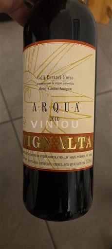 Vénétie Không được chỉ định Vignalta Arqua 2010