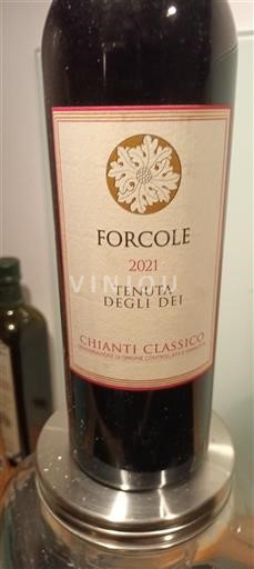 Toscana Chianti Classico Tenuta degli Dei Forcole 2021