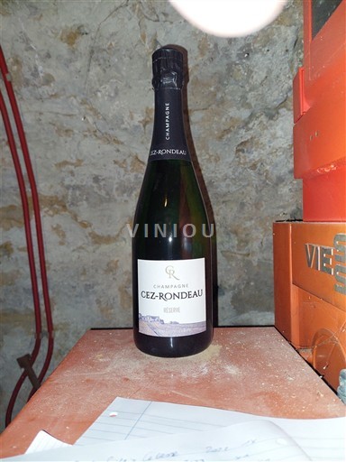 Mousserende wijnen Blanc brut Réserve Cez-Rondeau Non millésimé Frankrijk Champagne AOC