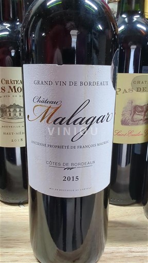 Bordeaux Côtes-de-Bordeaux Château Malagar 2015