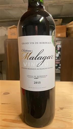 Bordeaux Bordeaux'n rinteet Château Malagar 2015