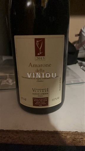 Vénétie Amarone della Valpolicella Mazzi & Bignotti 2013
