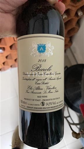 Piemonte Barolo Elié Attila Vinicola 2018