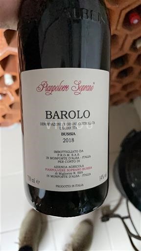 Piemonte Barolo Pappalardo Soprano Bussia 2018
