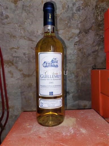 Bordeaux Những sườn đầu tiên của Bordeaux Château Guillemet 2015