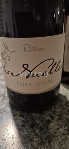 Thung lũng Rhône Saint-Joseph Domaine Richard Les Nuelles 2023