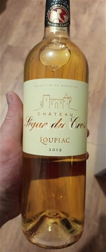 Bordeaux Loupiac Château Ségur du Cros 2019