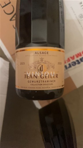 Alsace Jean Geiler Gewurztraminer Collection Douceurs 2023
