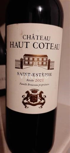 Burdeos Saint-Estèphe Château Haut Coteau 2021