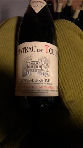 Thung lũng Rhône Côtes-du-rhône Château S Tours Réserve 2014
