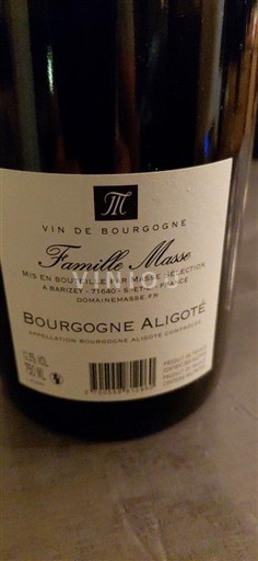 Bourgogne Bourgogne-aligoté Famille Masse 2022