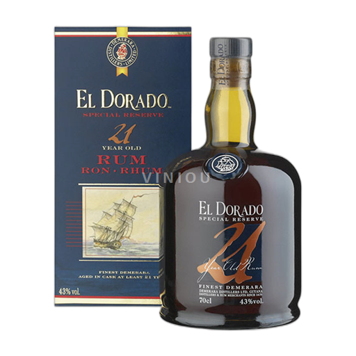 Rom Veche El Dorado Demerara Distillers 21a Guyana Demerara
