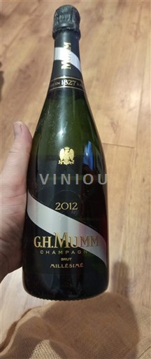 Samppanja G.H. Mumm Brut Millésimé 2012