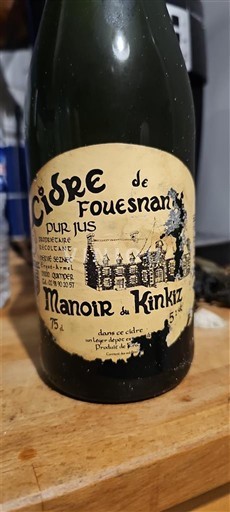 Peneča vina Blanc brut Manoir du Kinkiz Non millésimé Francija Bretonija Bretanja Vin de France