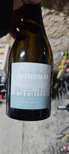 Provence Coteaux-d'aix-en-provence Château Paradis Terre des Anges 2020