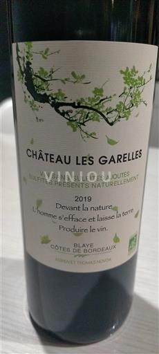 Bordeaux Blaye-Côtes-de-Bordeaux Château Les Garelles 2019