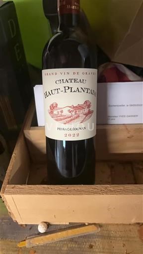 Bordeaux Pessac-Léognan Chateau Haut-Plantade 2022